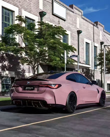 PET Wulong Milk Pink Vinyl Wrap