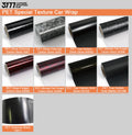 PET The Carbon Fiber Vinyl Wrap