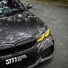 PET Gloss Charcoal Carbon Black Vinyl Wrap