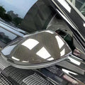 PET Simulation Carbon Fiber Gloss Silver Vinyl Wrap