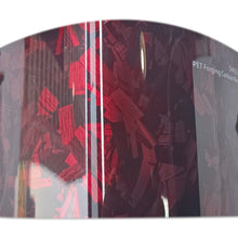 PET Gloss Forged Carbon Red Vinyl Wrap