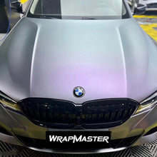 PET Capri Purple Grey Vinyl Wrap