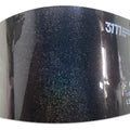 PET Gloss Iridescent Laser Black Vinyl Wrap