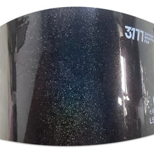 PET Gloss Iridescent Laser Black Vinyl Wrap