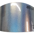 PET Gloss Iridescent Laser Silver Car Vinyl Wrap