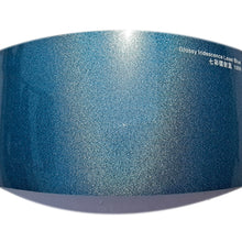 PET Gloss Iridescent Laser Blue Vinyl Wrap