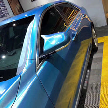 PET Gloss Iridescent Laser Blue Vinyl Wrap