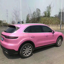 PET Gloss Iridescent Laser Pink Vinyl Wrap