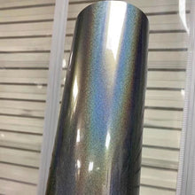 Gloss Iridescent Laser Brown Grey Vehicle Wrap