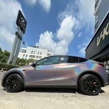 Gloss Iridescent Laser Brown Grey Vehicle Wrap