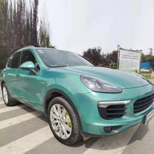 PET Gloss Iridescent Laser Green Vinyl Wrap