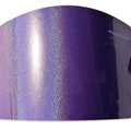 PET Gloss Iridescent Laser Light Purple Vinyl Wrap