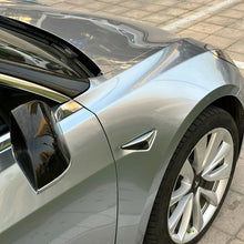 PET Liquid Metallic Grey Silver Vinyl Wrap