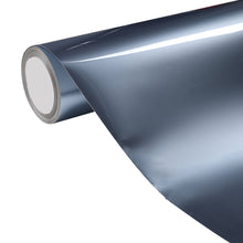PET Liquid Metallic Grey Silver Vinyl Wrap