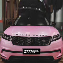 PET Macaron Cherry Pink Vinyl Wrap