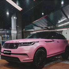 PET Macaron Cherry Pink Vinyl Wrap