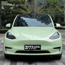 PET Macaron Avocado Green Vinyl Wrap