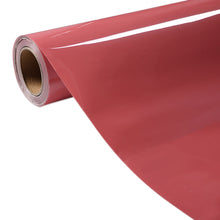 PET Glossy crystal Morganite Red Vinyl Wrap