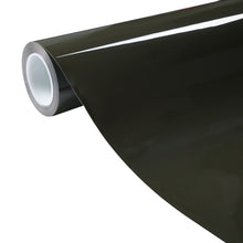 PET Gloss Crystal Black Olive Vinyl Wrap