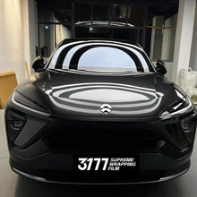 PET Metallic Coal Grey Vinyl Wrap