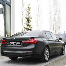 PET Matte Chrome Black Vinyl Wrap