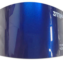 PET Metallic Gentian Blue Vinyl Wrap