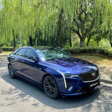 PET Metallic Gentian Blue Vinyl Wrap