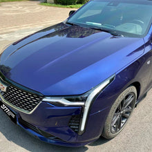 PET Metallic Gentian Blue Vinyl Wrap
