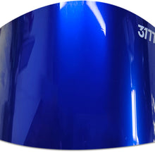 PET Liquid Metallic Ocean Deep Blue Vinyl Wrap