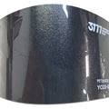 PET Metallic Volcano Grey Vinyl Wrap