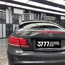 PET Metallic Volcano Grey Vinyl Wrap