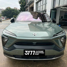 PET Metallic Nextev Aurora Green Vinyl Wrap