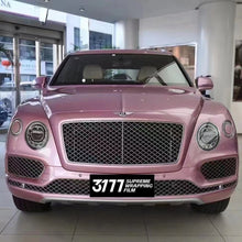 PET Metallic Passion Pink Vinyl Wrap