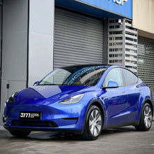 PET Metallic Portimand Blue Vinyl Wrap