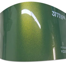PET Metallic Rainbow Emerald Green Vinyl Wrap
