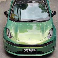 PET Metallic Rainbow Emerald Green Vinyl Wrap