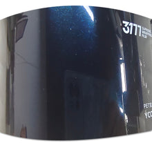 PET Metallic Spar Blue Black Vinyl Wrap