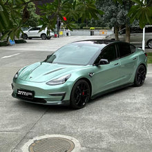 PET Flans Green Vinyl Wrap