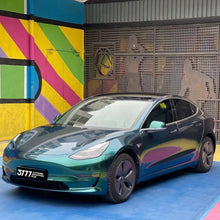 PET Metallic Royal Green Vinyl Wrap