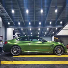 PET Metallic Mamba Green Vinyl Wrap