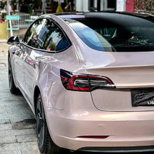 PET Metallic Rouge Pearl Pink Vinyl Wrap