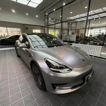 PET Metallic GT Silver Vinyl Wrap