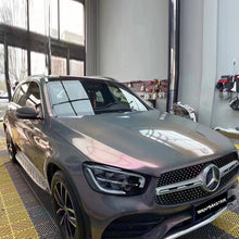 PET Metallic Stars Phantom Grey Vinyl Wrap