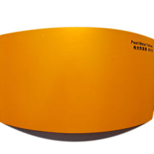 PET Satin Metallic Yellow Vinyl Wrap