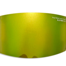 PET Satin Metallic Lemon Green Vinyl Wrap