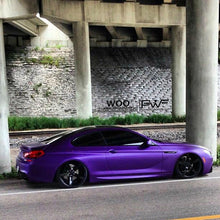 PET Satin Metallic Purple Vinyl Wrap