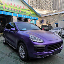 PET Satin Metallic Purple Vinyl Wrap