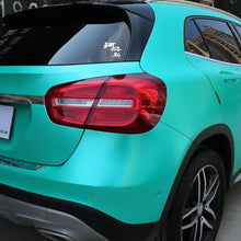 PET Satin Metallic Lake Green Vinyl Wrap