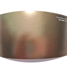 PET Satin Metallic Coffee Brown Vinyl Wrap