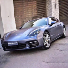 PET Satin Metallic Midnight Blue Vinyl Wrap